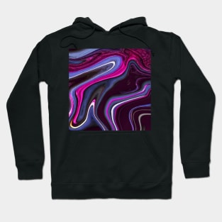 Liquid marble texture Hoodie